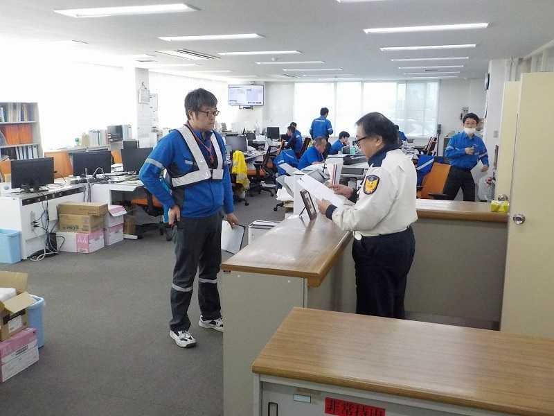 【東海支店】アジアパラ競技大会に向けたテロ対策訓練を行いました
