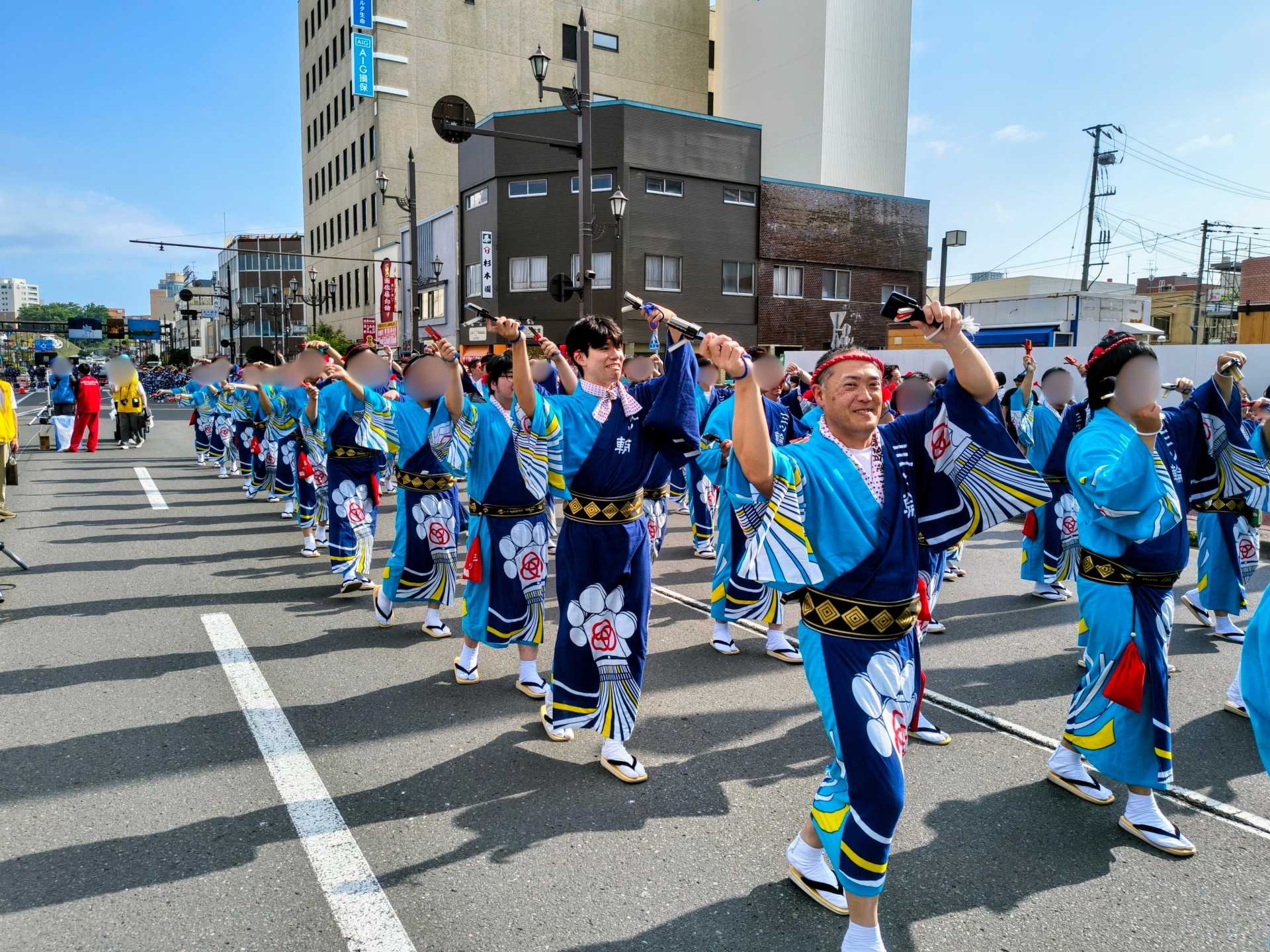 【釧路支店】第79回くしろ港まつり 市民踊りパレードに参加いたしました